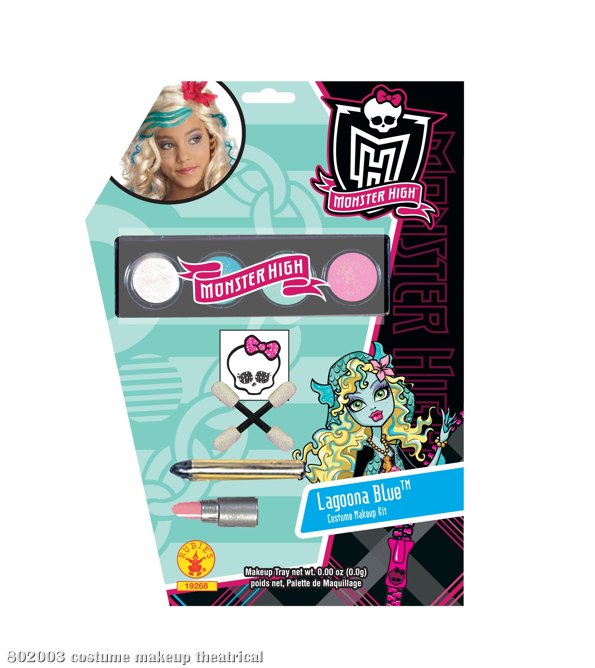 Monster High - Lagoona Blue Makeup Kit (Child) - Click Image to Close