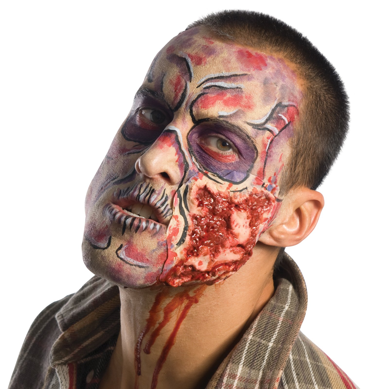 Walking Dead Deluxe Makeup Kit (Adult) - Click Image to Close