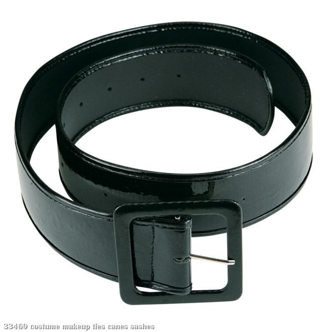 Black-Mod About You Patent Belt - Click Image to Close