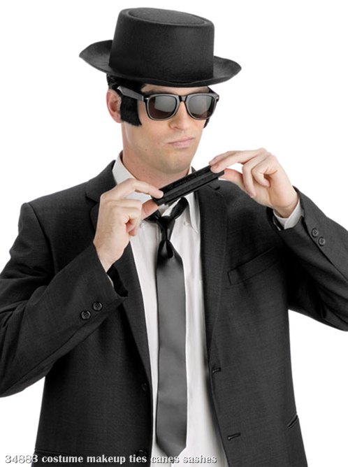 Blues Brothers Accessory Kit (Adult) [Ties, Canes & Sashes - Costume A] -  In Stock : About Costume Shop