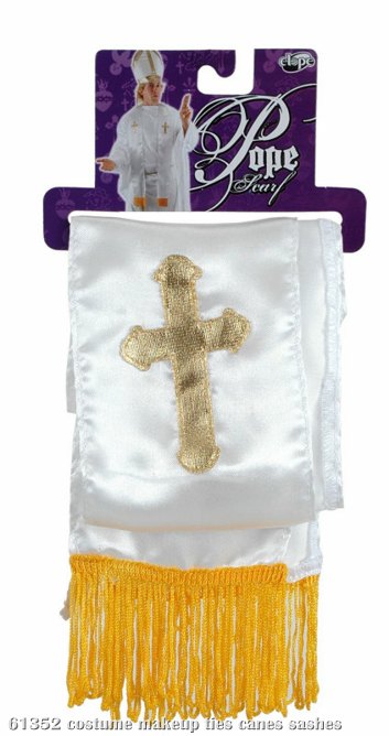 Pope Scarf [Ties, Canes & Sashes - Costume A] - In Stock : About Costume  Shop