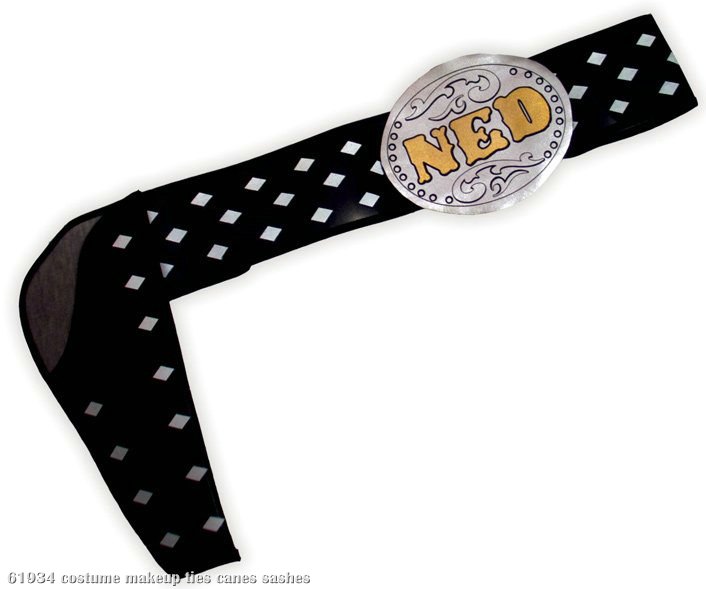 The Three Amigos Ned Nederlander Adult Belt