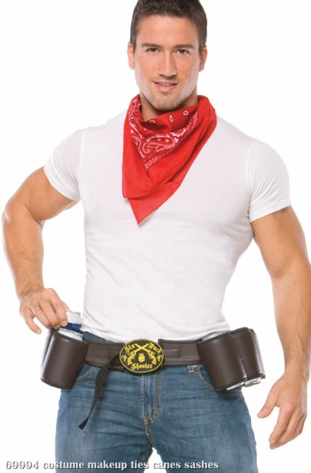 Six Pack Belt Adult - Click Image to Close