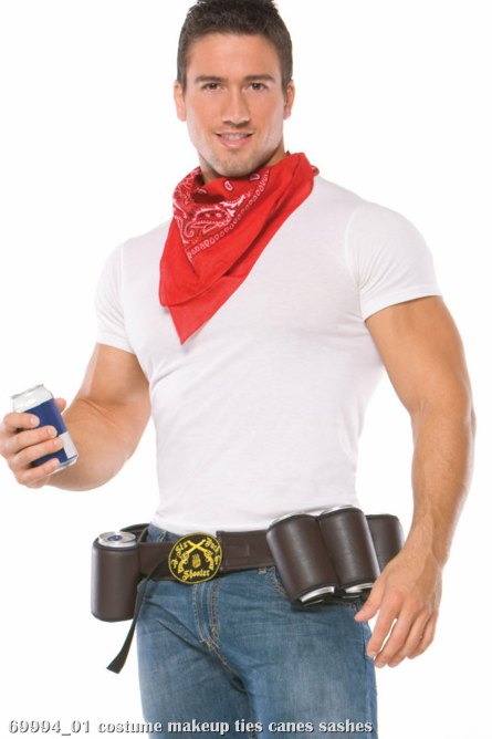 Six Pack Belt Adult - Click Image to Close