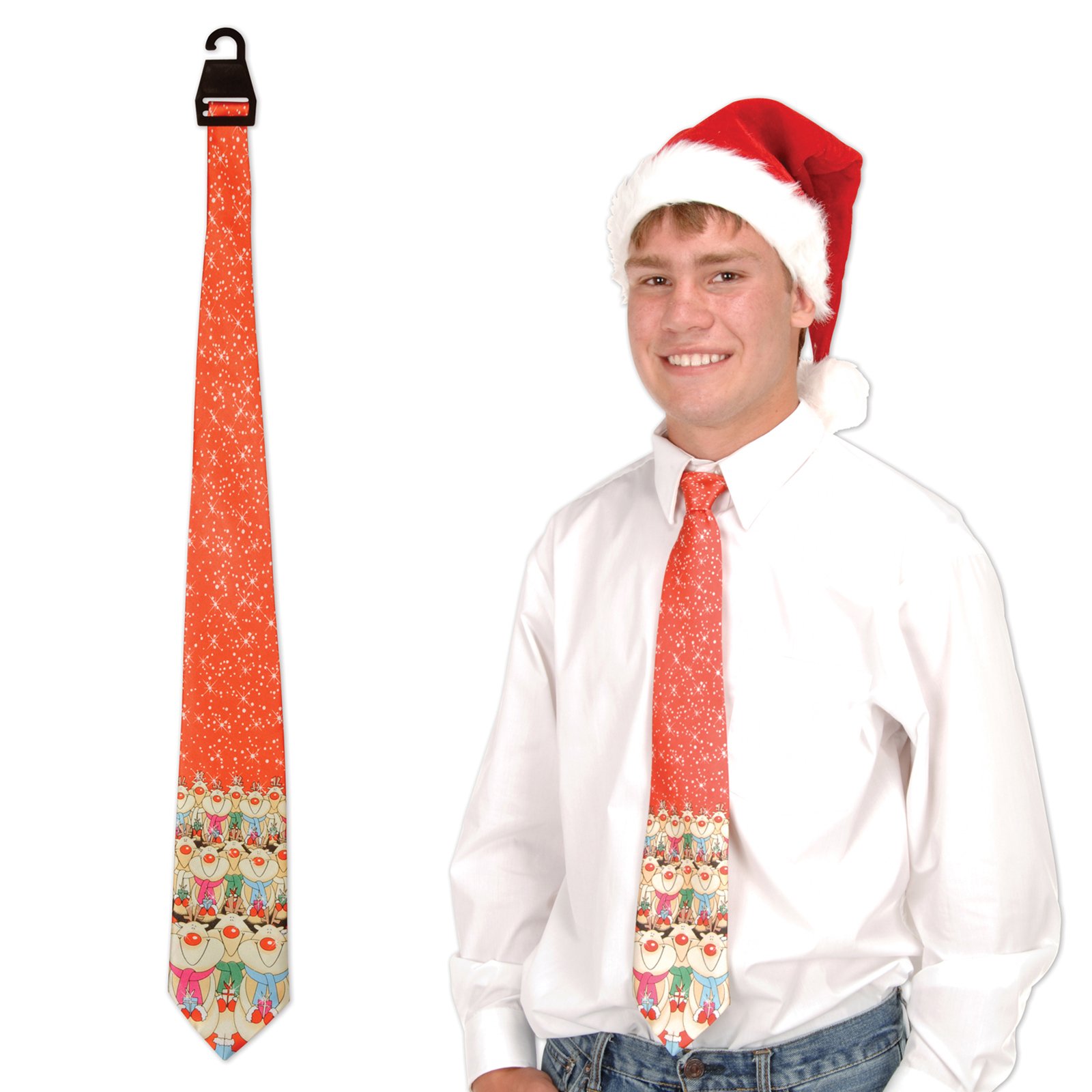 Reindeer Tie - Click Image to Close