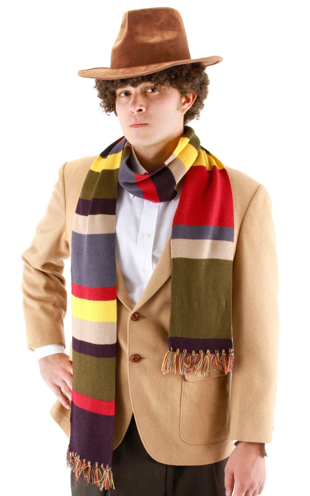 Doctor Who The Fourth Doctor Scarf Adult - Click Image to Close