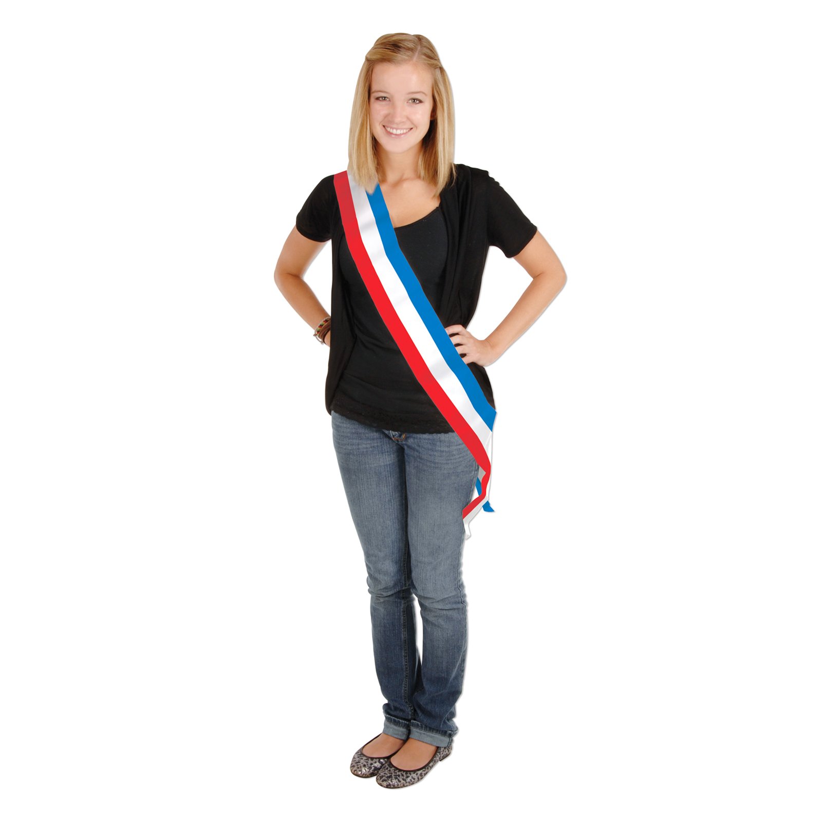 Patriotic Satin Sash