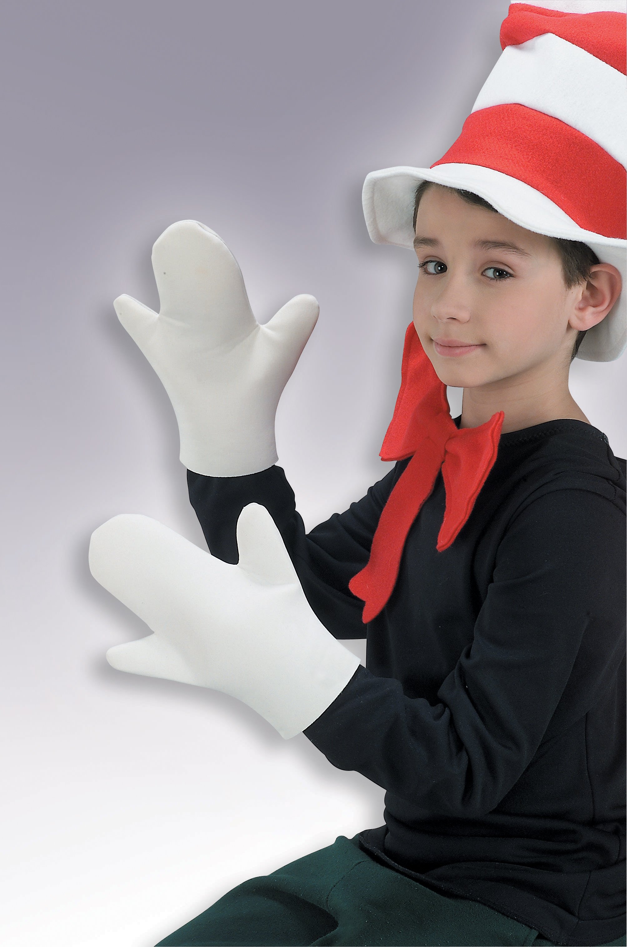 Cat in the Hat Movie Child Mitts - Click Image to Close