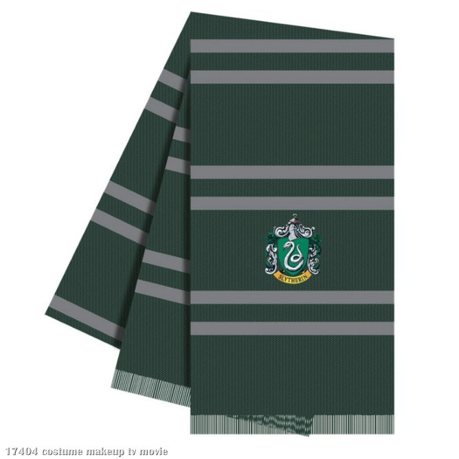 Harry Potter 'Slytherin' House Deluxe Scarf - Click Image to Close