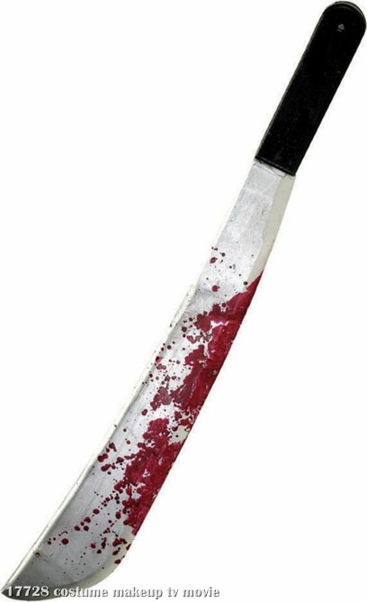 Jason's Machete - Click Image to Close