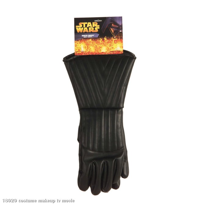 Star Wars Darth Vader Adult Gloves - Click Image to Close