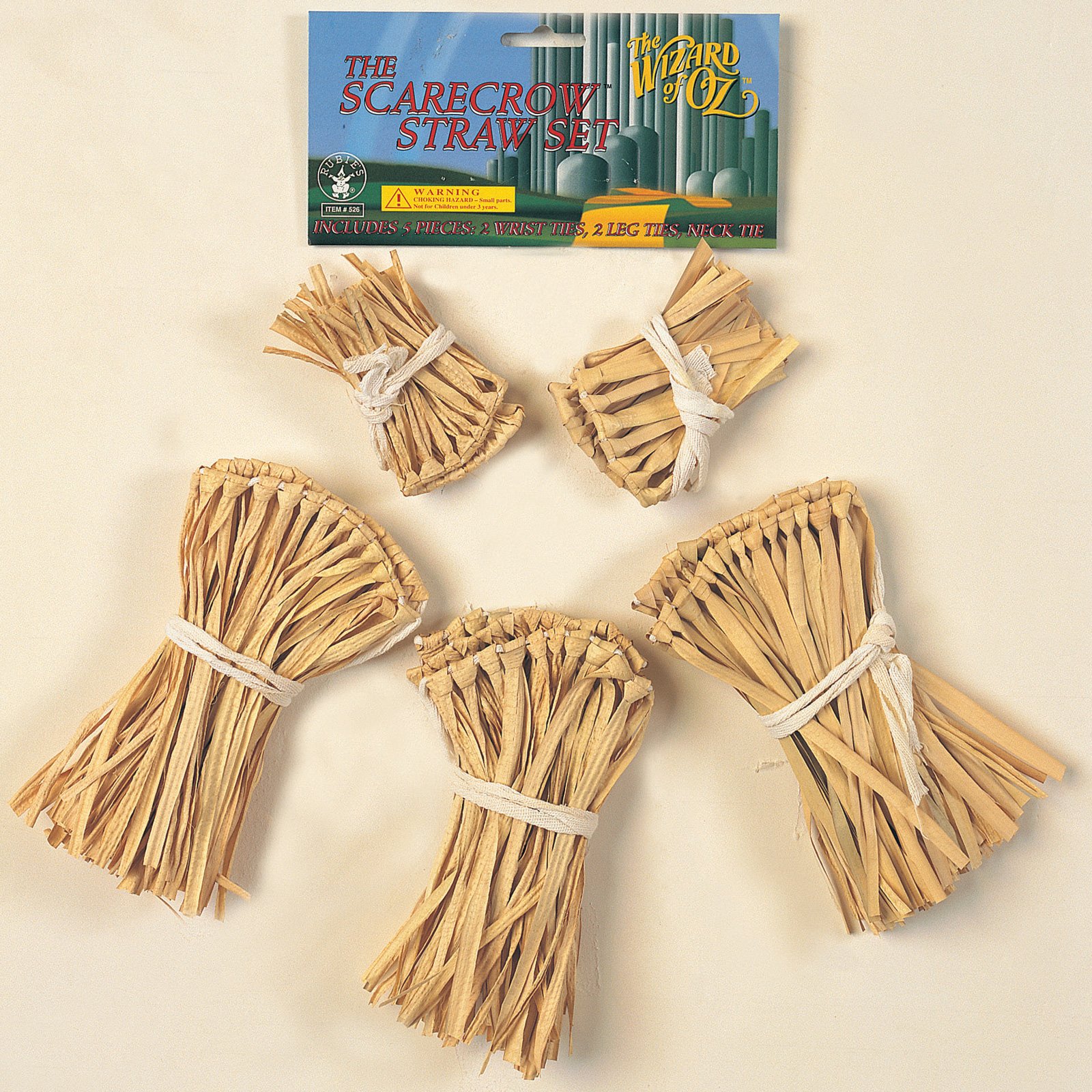 Wizard of Oz - Scarecrow Straw Accessory Kit - Click Image to Close