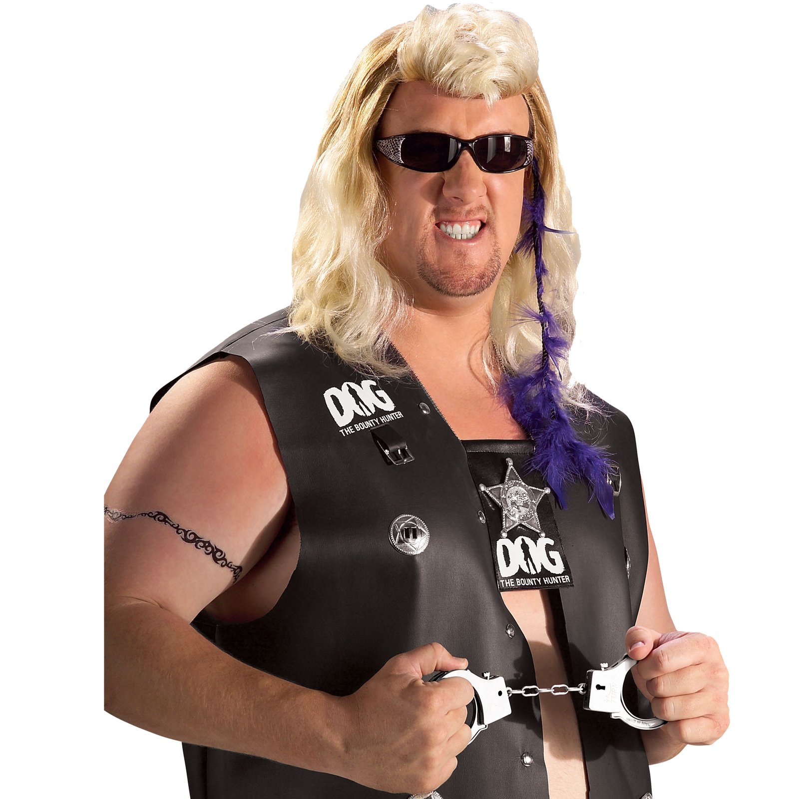 Dog The Bounty Hunter - Dog Costume Kit - Click Image to Close