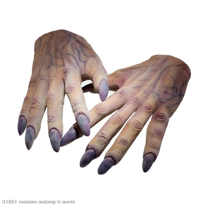 Voldemort Hands Adult - Click Image to Close