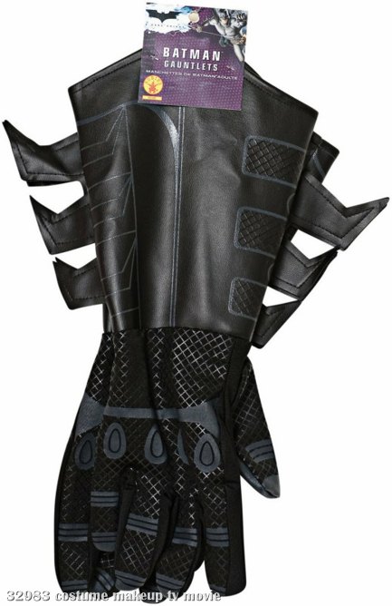 Batman Dark Knight Child Batman Gauntlets - Click Image to Close