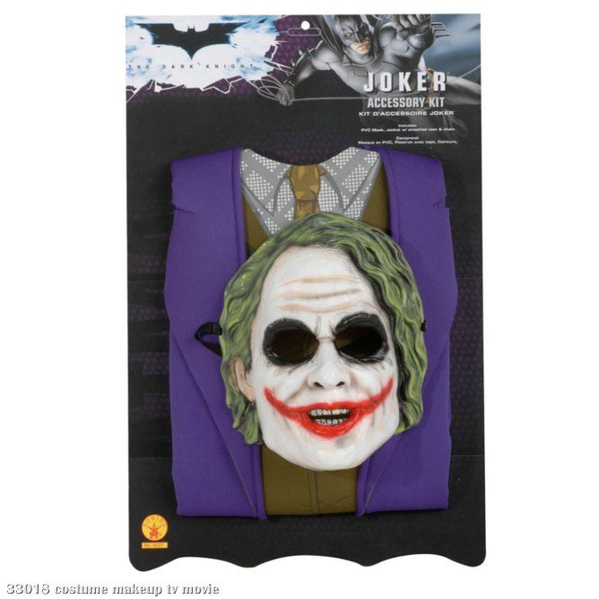 Batman Dark Knight The Joker Set Child - Click Image to Close