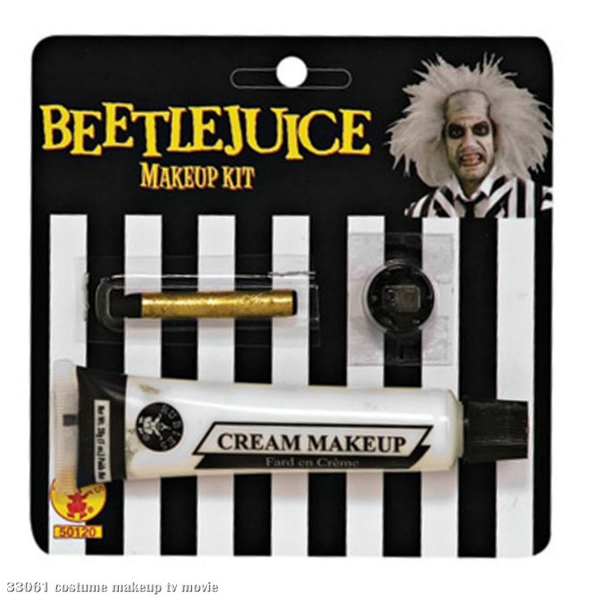 Beetlejuice Makeup Kit