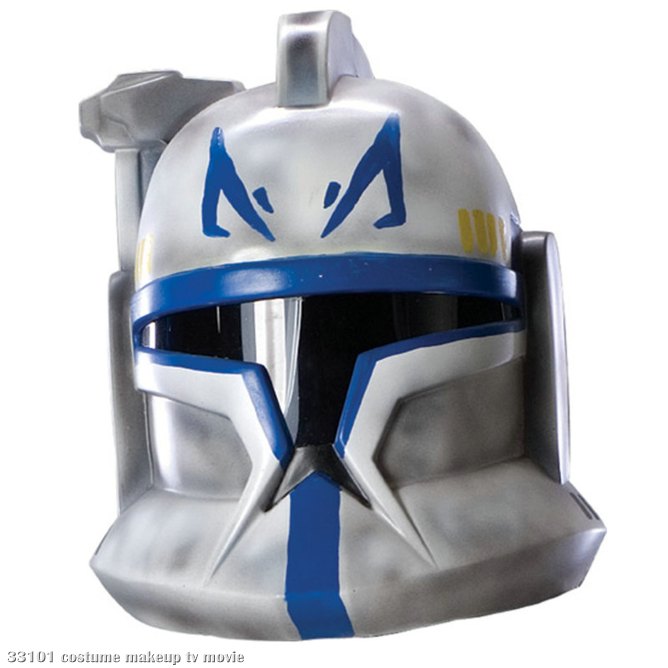 Star Wars Clone Wars Clone Trooper Leader Rex 2 piece Helmet - Click Image to Close