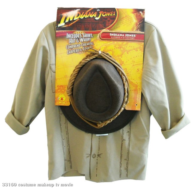 Indiana Jones Indiana Costume Kit Child - Click Image to Close