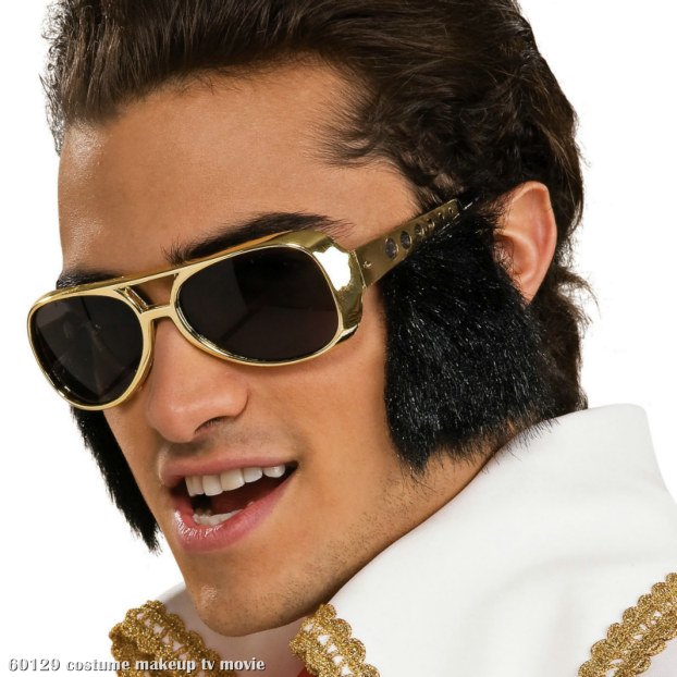Elvis Glasses with Sideburns