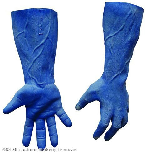 Watchmen Dr. Manhattan Adult Hands - Click Image to Close