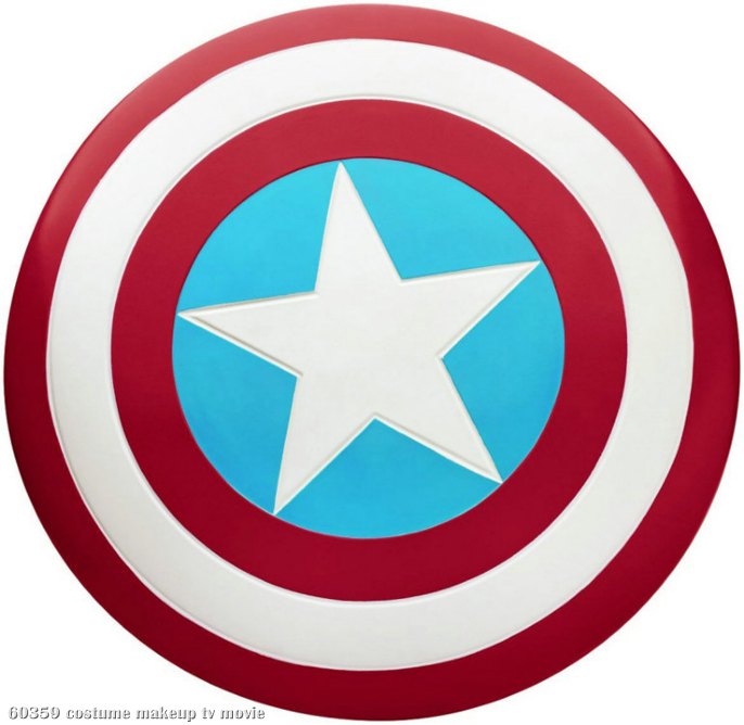 Captain America Adult Shield (Large)