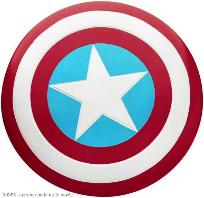 Captain America Adult Shield (Large) - Click Image to Close