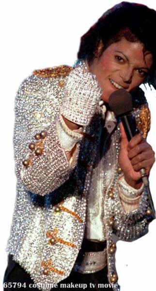 Michael Jackson Adult Sequin Glove - Click Image to Close