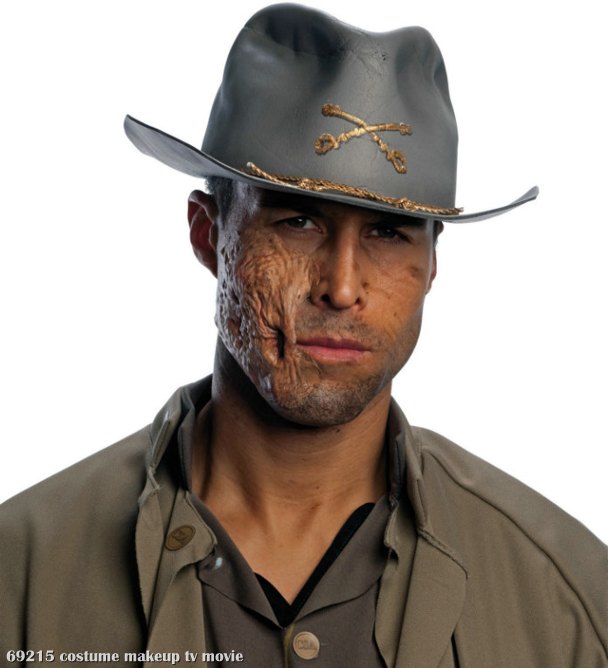 Jonah Hex Scar Set Adult - Click Image to Close