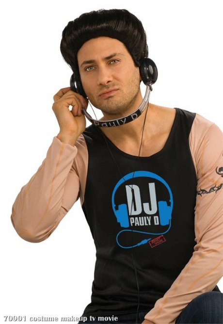 Jersey Shore - Paul "DJ Pauly D" Adult DJ Headphones - Click Image to Close