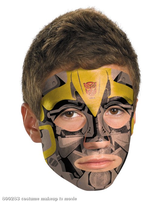 Transformers 3 Dark Of The Moon Movie - Bumblebee Face Tattoo