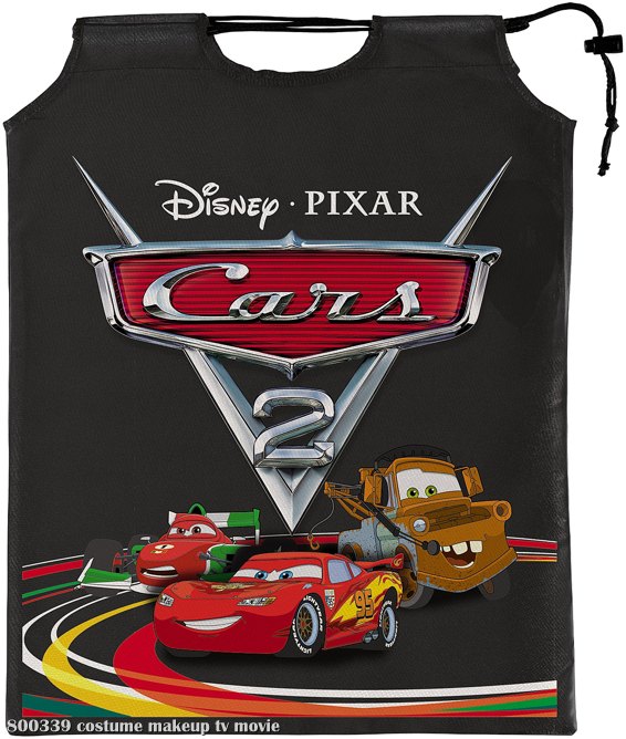 Cars 2 - Drawstring Treat Sack - Click Image to Close