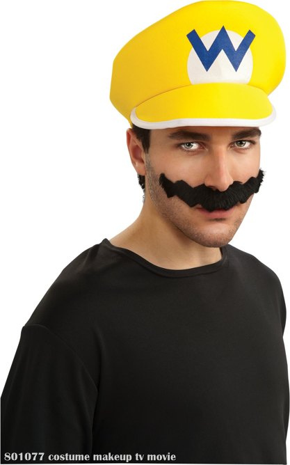 Super Mario Bros. - Wario Accessory Kit (Adult) - Click Image to Close