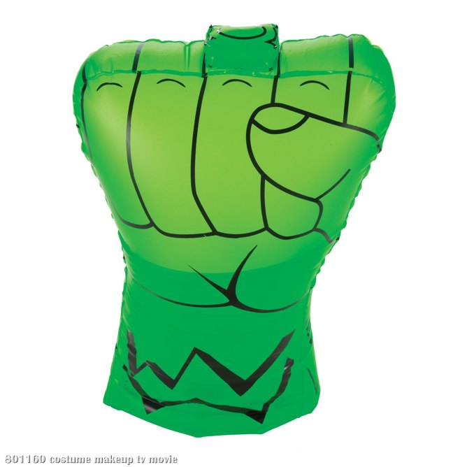 Green Lantern - Inflatable Fist (Child) - Click Image to Close