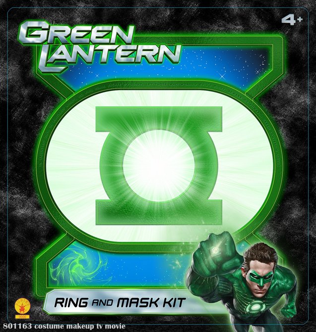 Green Lantern - Ring & Mask Accessory Kit