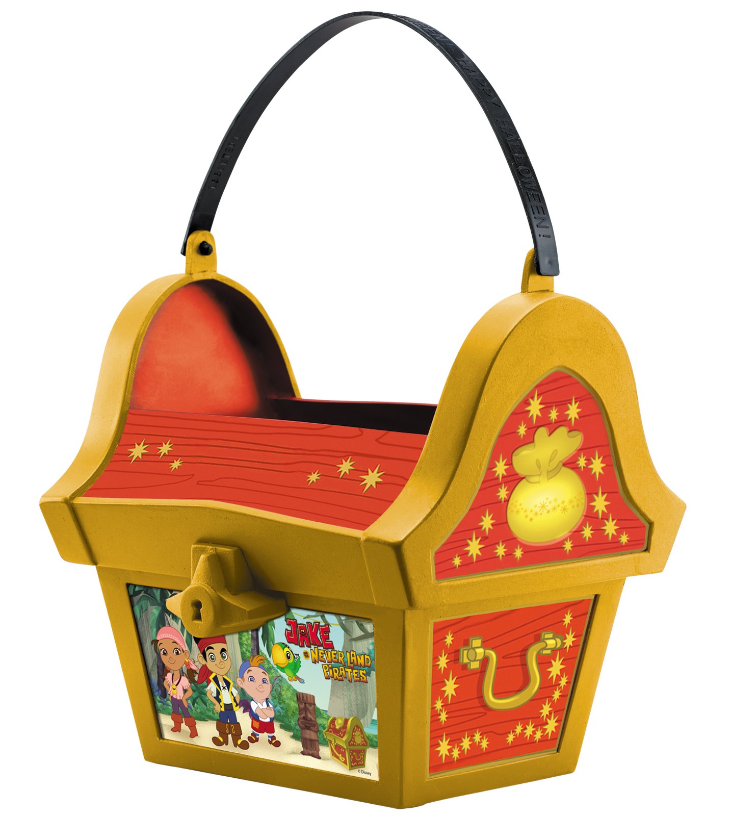 Disney Jake And The Never Land Pirates Folding Treat Pail