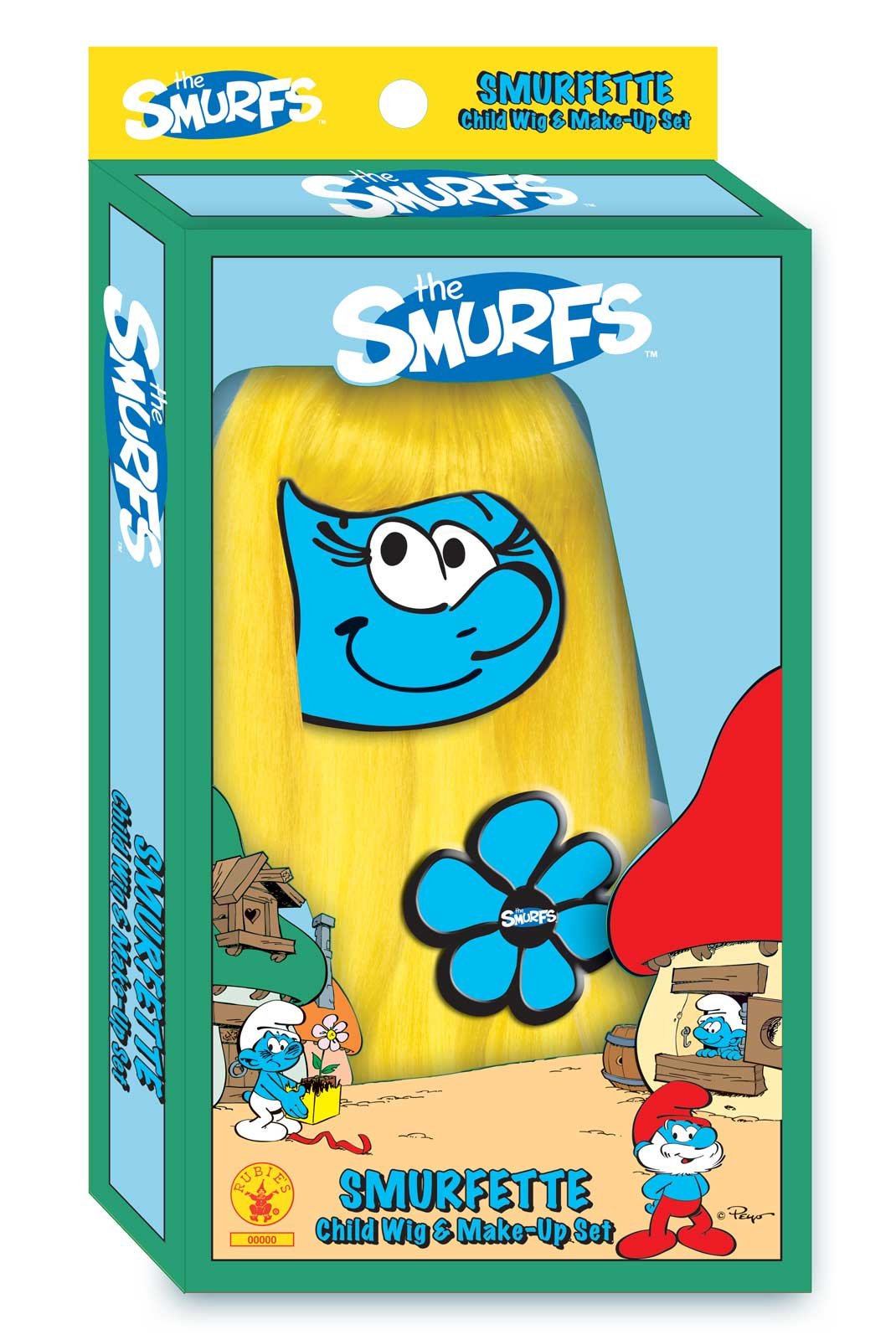 The Smurfs Smurfette Wig and Makeup Set Child