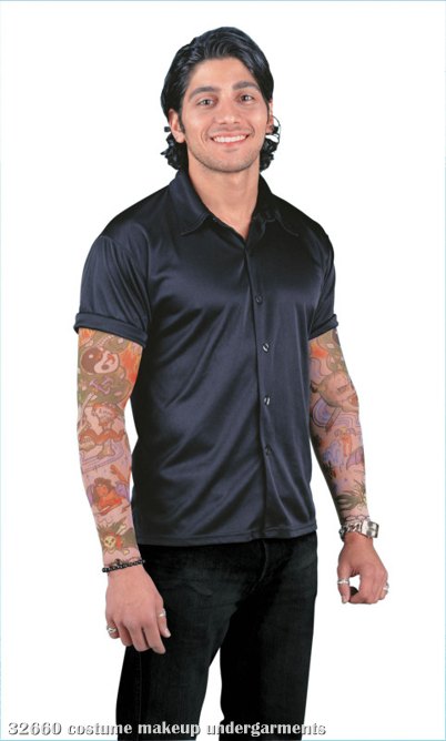 Tattoo Sleeves Designer Ink Adult - Click Image to Close