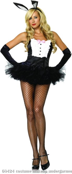 Tuxedo Bustier Adult - Click Image to Close