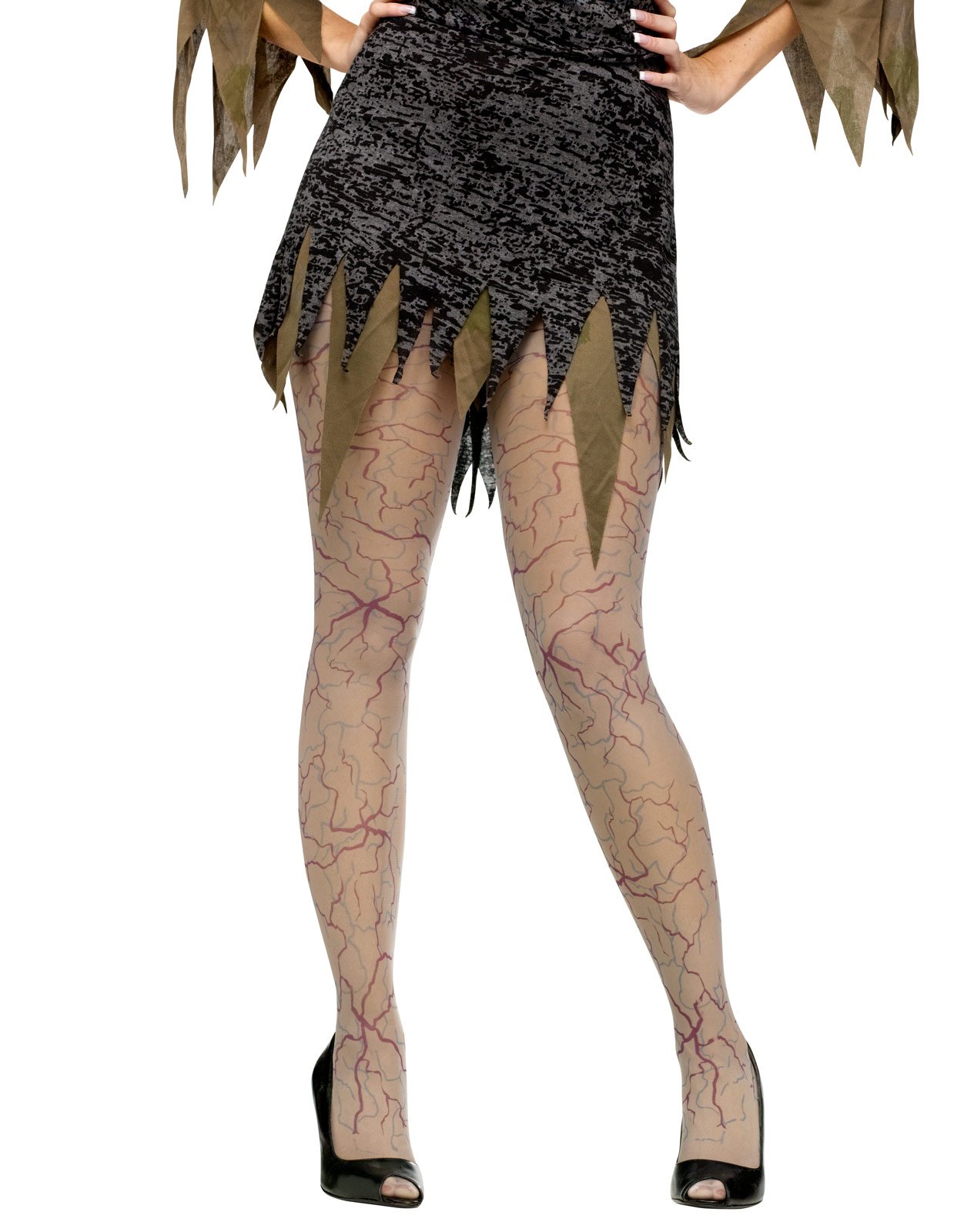 Zombie Veins Tights (Adult)