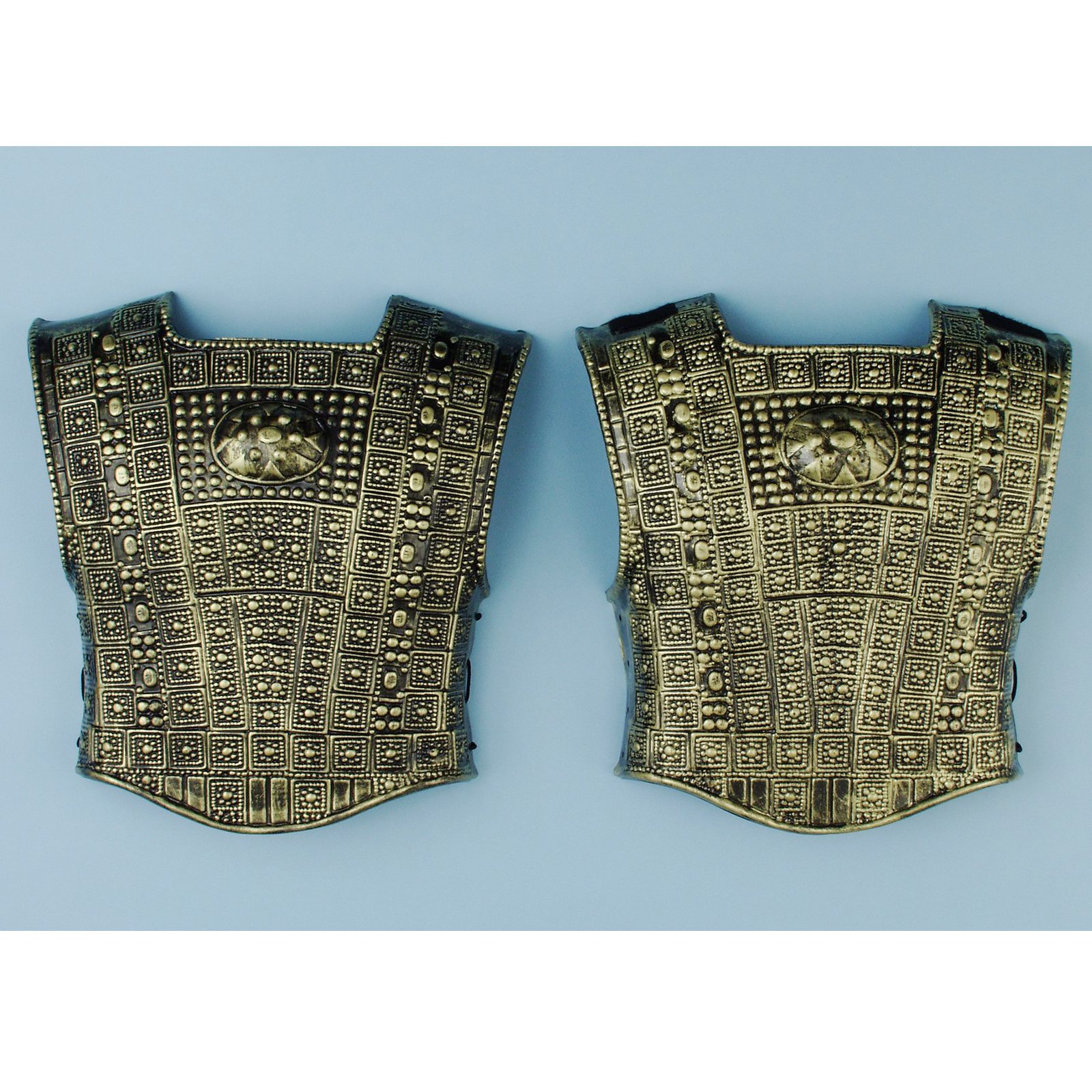 Gold Roman Chest Plate (2 Piece) - Click Image to Close