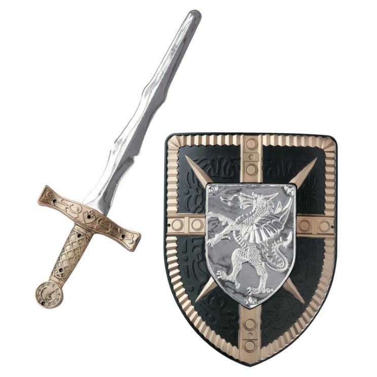 Knight's Sword and Shield - Click Image to Close