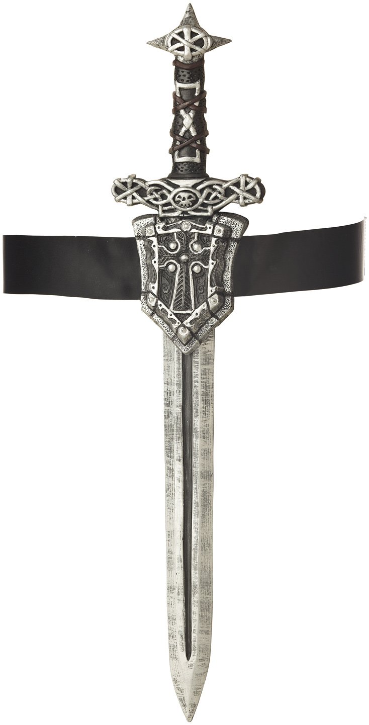 Knight Sword With Crusader Sheath Adult