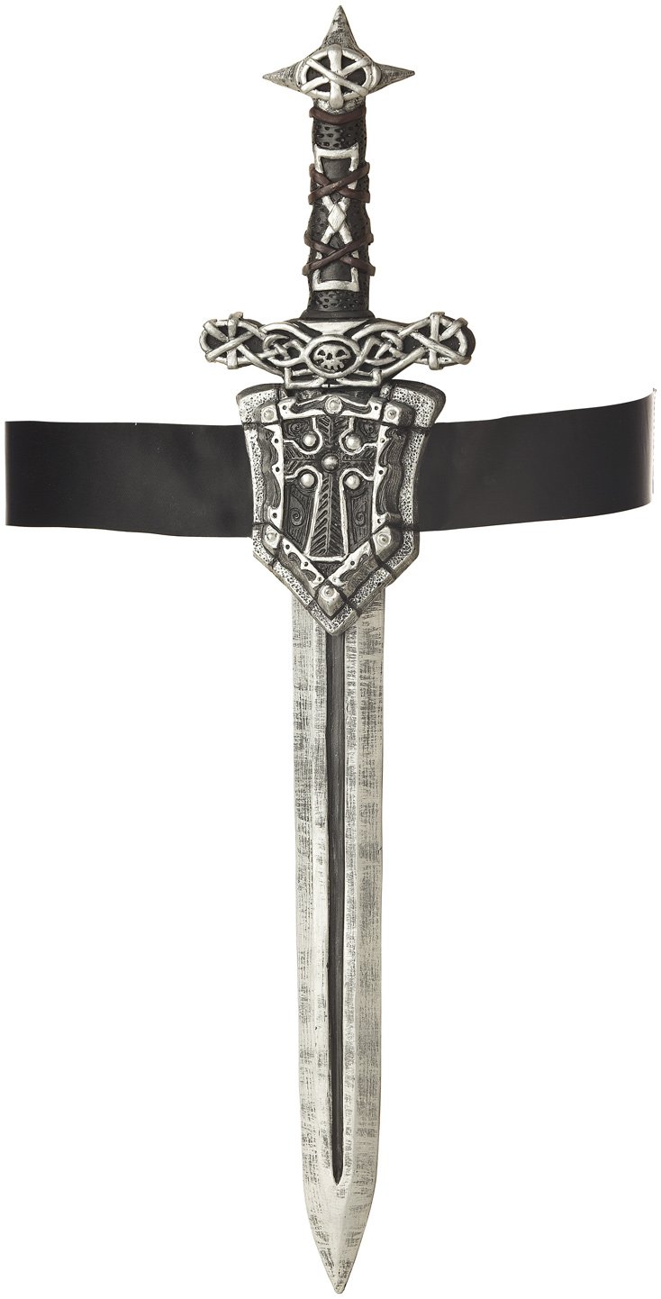 Knight Sword With Crusader Sheath Adult - Click Image to Close