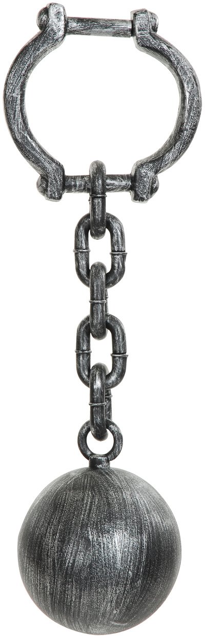 Ball and Chain With Shackle - Click Image to Close