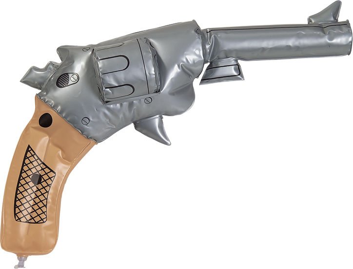 Inflatable Revolver - Click Image to Close