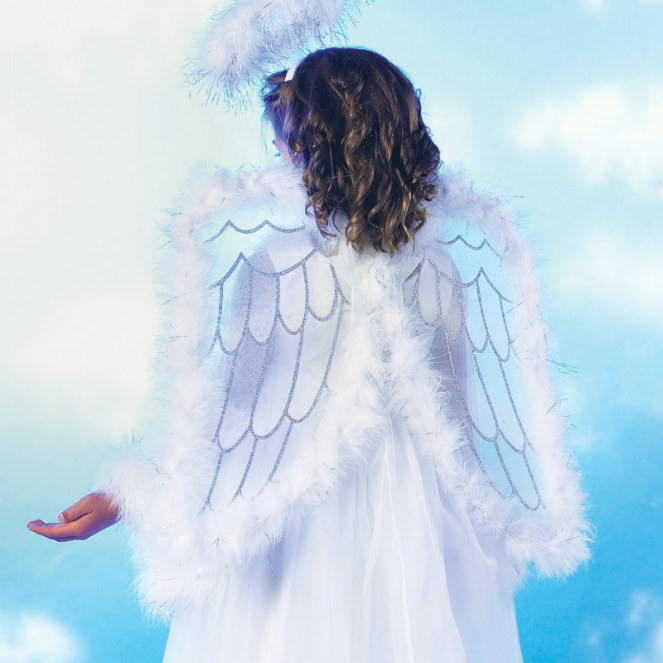 Pretty Angel Wings Child - Click Image to Close