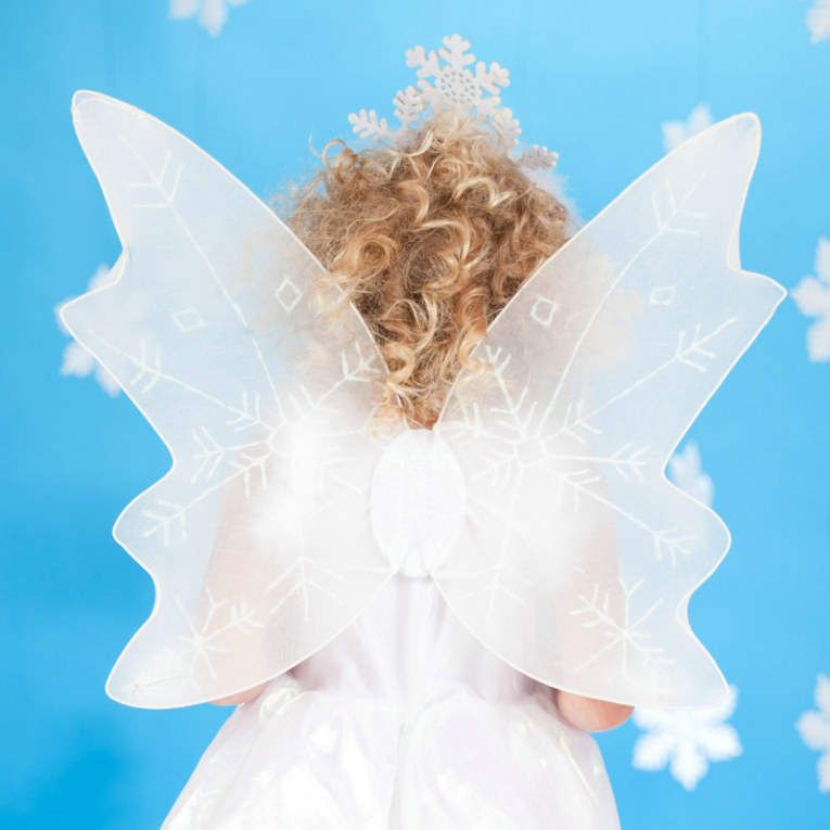 Snowflake Fairy Wings - Click Image to Close