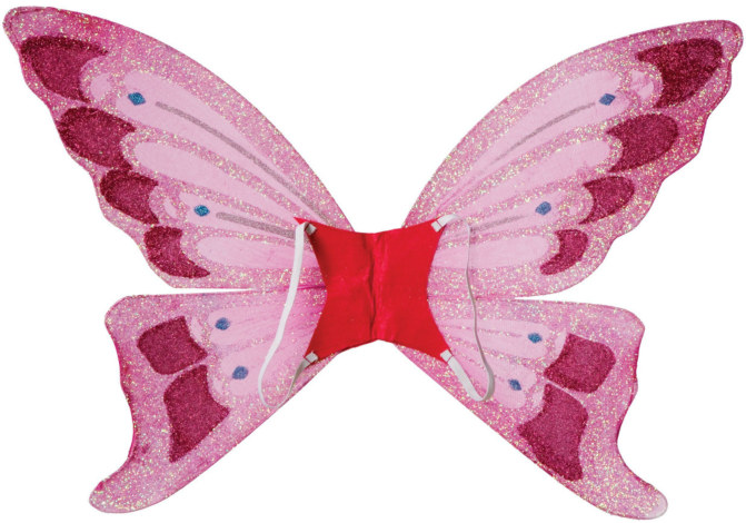 Pink Butterfly Wings Adult - Click Image to Close