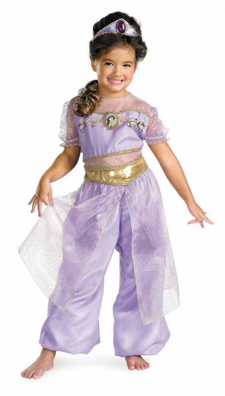 Aladdin Jasmine Deluxe Toddler/Child Costume - Click Image to Close